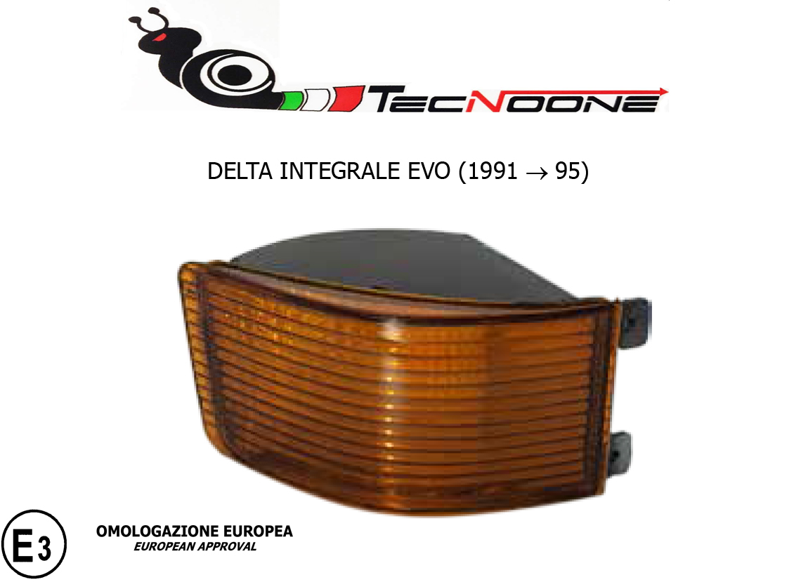 frecce frontali paraurti ARANCIO integrale EVO 82468813 82468814